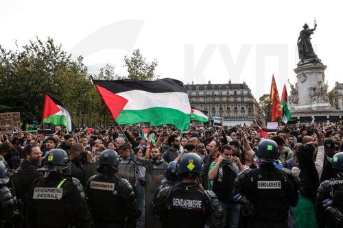 Επεισόδια στο Παρίσι σε συγκέντρωση αλληλεγγύης στον παλαιστινιακό λαό
