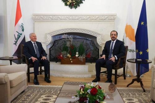Irak Cumhurbaşkanı Kıbrıs ile ortak çıkarları olduğunu söyledi