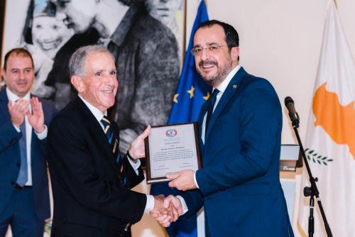 First permanent representative of Cyprus in the EU honoured by AHEPA Brussels