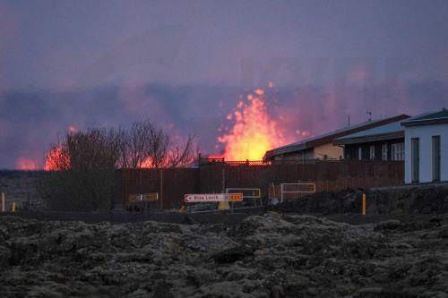 Ισλανδία: Λιγότερο ενεργό σήμερα το ηφαίστειο έπειτα από πυρκαγιές σε κωμόπολη
