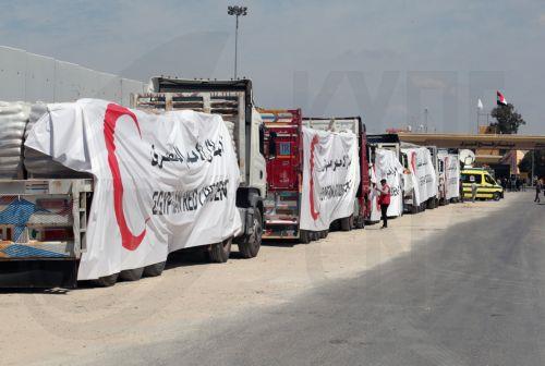 ΟΗΕ: Ανεκόπη η πορεία από κατοίκους σε φορτηγά με ανθρωπιστική βοήθεια στη Γάζα