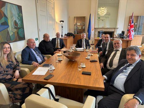 Συνάντηση Εθνικής Κυπριακής Ομοσπονδίας ΗΒ με τον νέο Ύπατο Αρμοστή