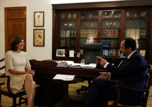 Cyprus President meets UNSG personal envoy Holguin