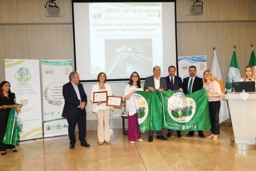 Larnaka 2023 yılı için Kıbrısın Yeşil Şehri seçildi