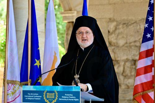 Καταδίκη της παράνομης τουρκικής εισβολής από Αρχιεπίσκοπο Αμερικής Ελπιδοφόρο