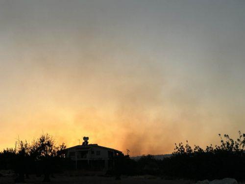 Limassol fire under control but authorities remain alert for possible reignition