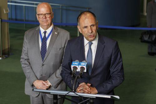 Το Κυπριακό συζήτησαν Γεραπετρίτης - Γκουτέρες