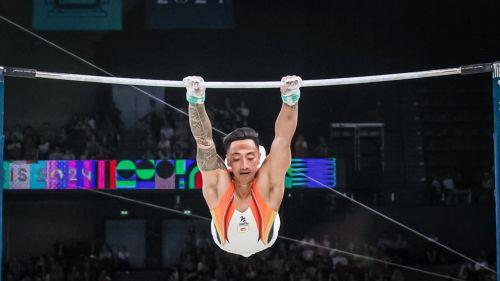 Paris 2024: Marios Georgiou makes it to the Horizontal Bar finals