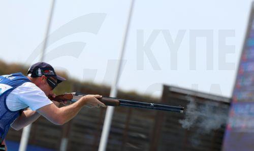 George Gregoriou wins bronze in Men’s Trap at the European U-23 Championships