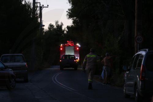 Πυρκαγιά σε κατοικία στον Αρχάγγελο, ένοικος υπέστη εγκαύματα