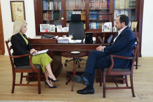 Προσβλέπει σε δημιουργική συνεργασία λέει ο Πρόεδρος συγχαίροντας την Α. Δημητρίου για επανεκλογή της