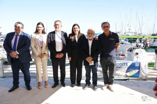 Naming ceremony of first zero-emissions vessel “EVPLOIA APHRODITE”