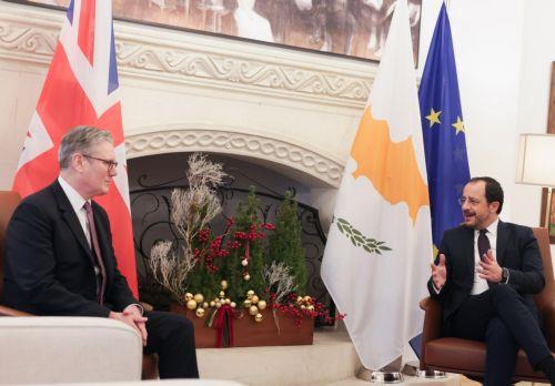 Cyprus and UK leaders express intention to strengthen bilateral relations