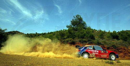 Crews carried out tests in Machairas ahead of Cyprus Rally 2023