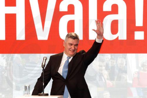 Ο Ζόραν Μιλάνοβιτς επανεκλέγηκε Πρόεδρος της Κροατίας με ποσοστό 74,5%