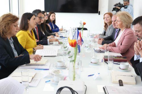 Ενίσχυση συνεργασίας Κύπρου - Κροατίας, συζήτησαν οι δύο Υφυπουργοί Ευρωπαϊκών Θεμάτων