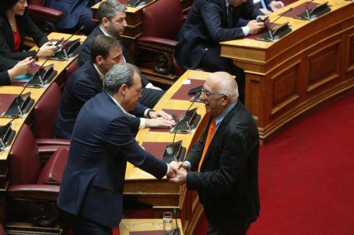 H ψήφος σας ένωσε το κοινοβούλιο απ άκρη σ άκρη, είπε ο Ν. Κακλαμάνης