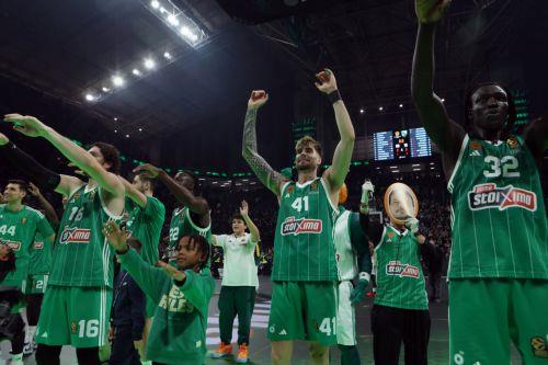 Παναθηναϊκός-Ζαλγκίρις Κάουνας 89-76 για τη Μπάσκετ-Euroleague (23η αγωνιστική)