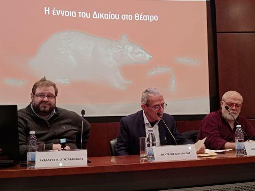 Τα σημεία σύγκλισης και απόκλισης δικαιοσύνης – θεάτρου σε συζήτηση που οργάνωσαν  ΘΟΚ-Ν.Σ.Πανεπιστημίου Λ/σίας