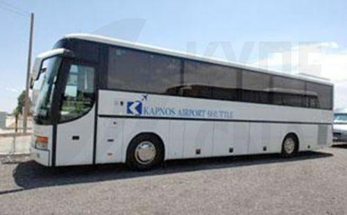 Ανά μισή ώρα δρομολόγια της Kapnos Airport Shuttle στο αεροδρόμιο Λάρνακας