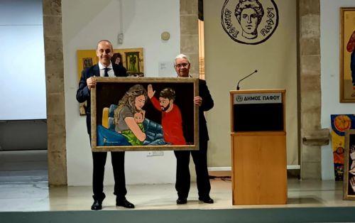 Εγκαίνια έκθεσης ζωγραφικής Γιώργου Μακαρίου στην Πάφο