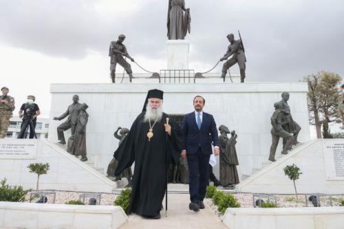 «Κομμάτι της ζώσας ιστορίας μας» το μνημείο της ελευθερίας, είπε ο Πρόεδρος στην τελετή εγκαινίων