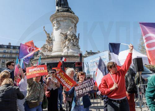 Τρεις διαφορετικές πολιτικές συγκεντρώσεις στο Παρίσι