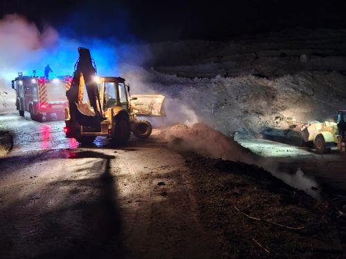 Καθόλου τυχαίες οι φωτιές, λέει ο Δήμαρχος Ακόμα μετά τη χθεσινή στο πράσινο σημείο