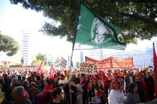 Πορείες και εκδηλώσεις σε όλη την Κύπρο για την Εργατική Πρωτομαγιά