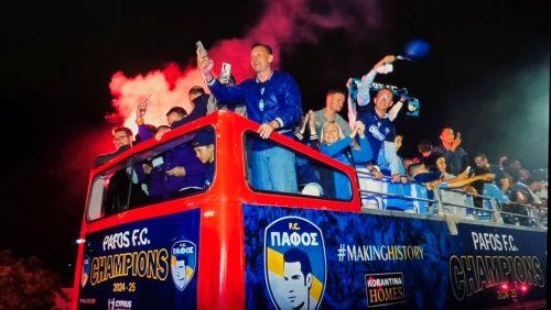 Στις 18 Μαΐου η στέψη της Πρωταθλήτριας Πάφου FC