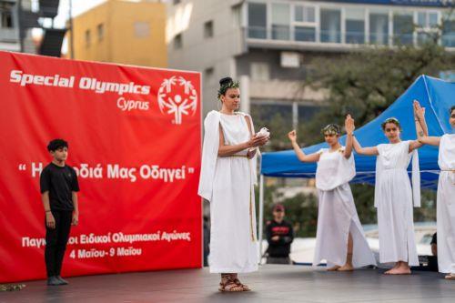 Για υψηλή γιορτή των αξιών του αθλητισμού μίλησε η ΥΠΑΝ στην τελετή έναρξης των Παγκύπριων Ειδικών Ολυμπιακών
