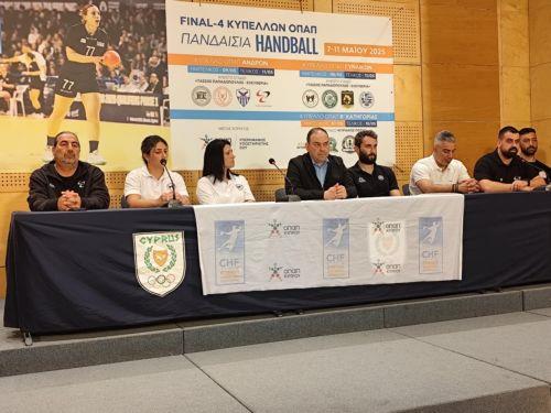 Την Τετάρτη αρχίζει το Final-4 των Κυπέλλων ΟΠΑΠ στο χάντμπολ