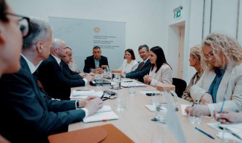 Την Κυπριακή Προεδρία συζήτησαν Ραουνά-αντιπροσωπεία ΓΓ Συμβουλίου ΕΕ [ΒΙΝΤΕΟ]