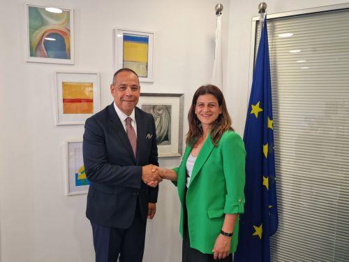 مفوضة المساواة تناقش مع سفير  مصر التعاون في مجال تمكين المرأة