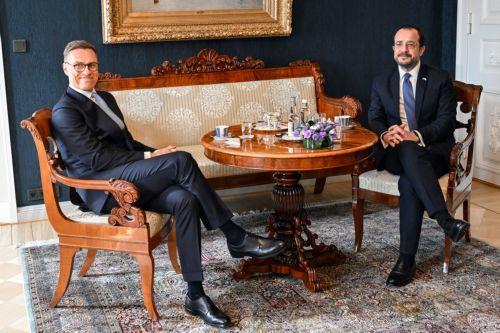 Presidents of Cyprus and Finland willing to deepen ties in shipping, defence, tourism