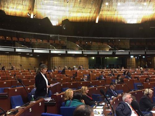 Η βουλευτής Χ. Ερωτοκρίτου στις συνεδρίες της ΚΣΣΕ στο Ελσίνκι