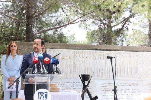 Προσπαθούμε με κάθε δυνατό μέσο να επιτύχουμε την επανένωση της Κύπρου, λέει ο ΠτΔ