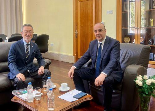 Συνάντηση Δημάρχου Πάφου με πρέσβη της Ιαπωνίας στην Κύπρο