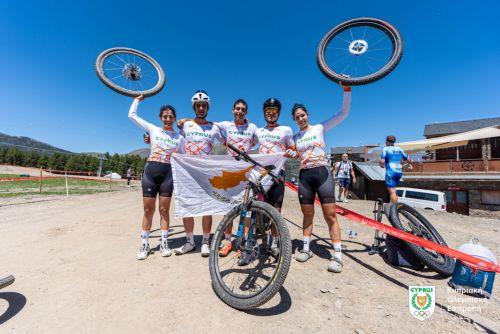 Τρία χρυσά και 2 χάλκινα μετάλλια από τους ποδηλάτες της Κύπρου στους ΑΜΚΕ την Πέμπτη