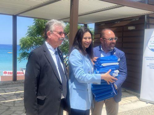 Σημαντικό παράσημο για την Κύπρο η απονομή 66 Γαλάζιων Σημαιών, είπε η Μ. Παναγιώτου