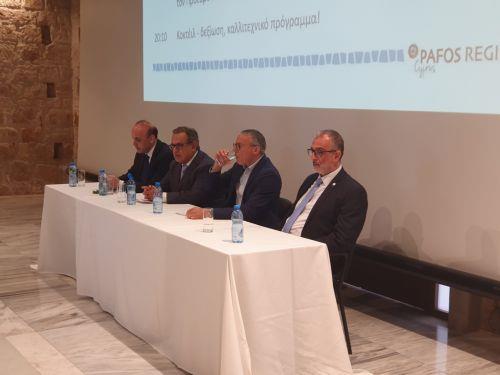 Ενίσχυση θέσης Πάφου στον παγκόσμιο τουριστικό χάρτη και το 2024 είπε ο Κ. Κουμής