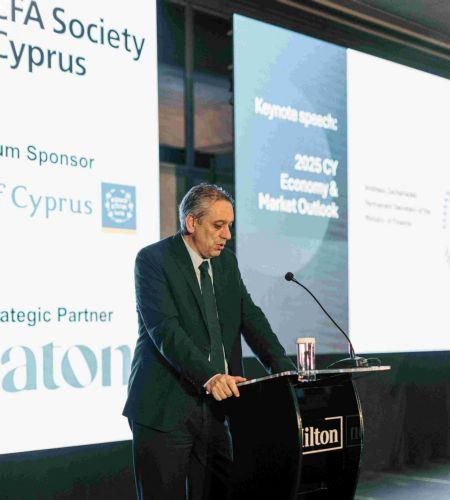 ΤΝ, γεωπολιτικές εξελίξεις, διαχείριση πλούτου στο Φόρουμ του CFA Society Cyprus