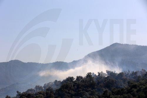 Μεγάλη φωτιά στον Μαραθώνα Αττικής