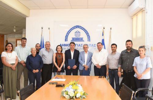 Μνημόνιο Συναντίληψης υπέγραψαν Δήμος Αγίας Νάπας και ΘΟΚ