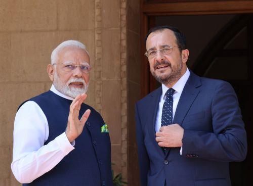 Στην ενίσχυση συνεργασίας Κύπρου- Ινδίας αναφέρθηκαν Πρόεδρος Χριστοδουλίδης και Μόντι (2)