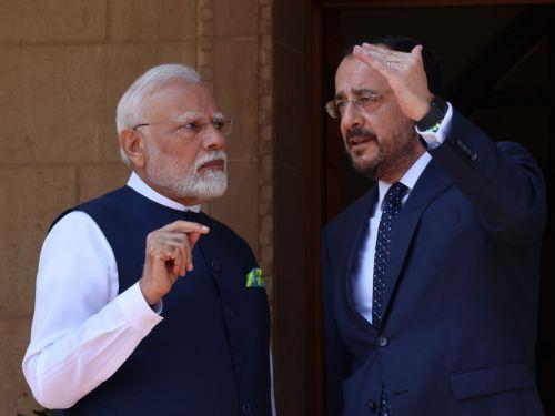 Cumhurbaşkanı Christodoulides Hindistan Başbakanı Modi ile görüşüyor
