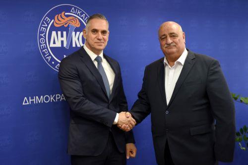 Καίρια ζητήματα πολιτικής συζήτησαν οι Πρόεδροι ΔΗΚΟ-ΕΔΕΚ