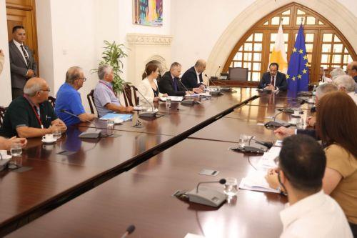 Zητήματα που απασχολούν τους παθόντες/ανάπηρους πολέμου συζήτησε με την οργάνωσή τους ο Πρόεδρος