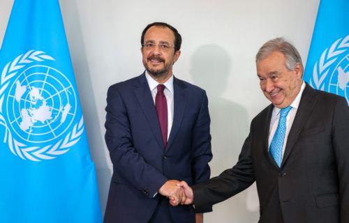 Για «θετική προοπτική» μετά την άτυπη συνάντηση της Νέας Υόρκης για Κυπριακό κάνει λόγο ο Μακρόν