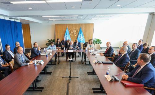 Plenary session of informal meeting on Cyprus at UN headquarters underway